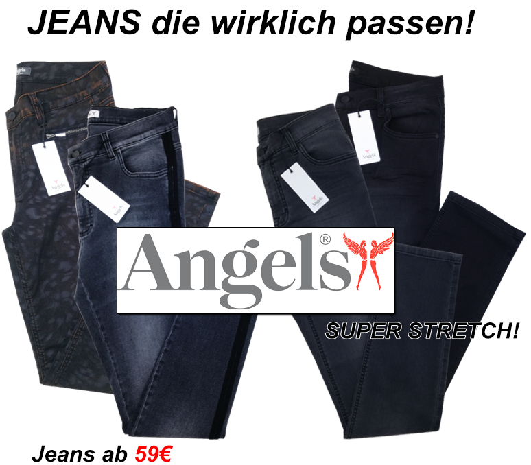 damen angels jeans in der steiermark_damen modische jeans damen trendige super stretch jeans