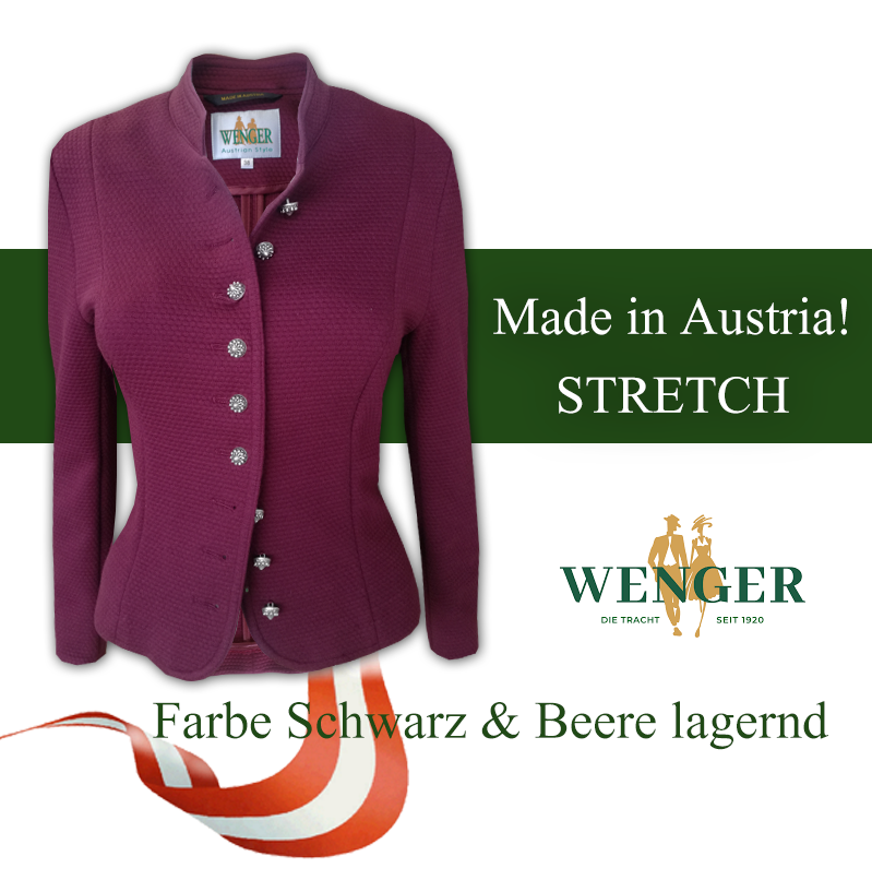 damen trachten wenger stretch jacken, made in austria