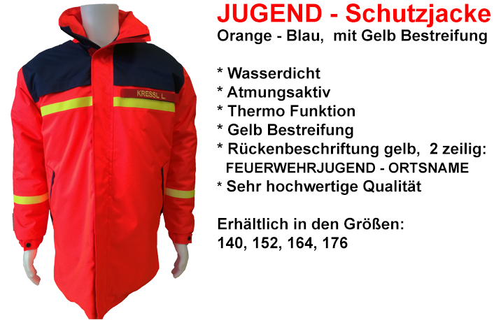 feuerwehr jugend schutzjacke orange blau_feuerwehr jugend schutz jacke wasserdicht und thermo funktion_beuirk leibnitz feuerwehr bekleidung bezirk deutschlandsberg feuer wehr bekleidung bezirk radkersburg feuerwehr bekleidung