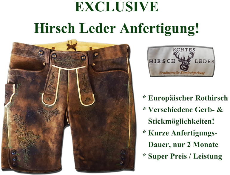 hirschleder-hose-kurz_anfertigung-hirschlederhose-kurz_ hirsch lederhose weiche qualität anfertigung- steirisch_ kurze hirschlederhose