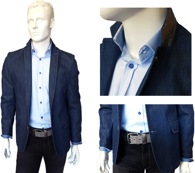 mode herren_slim fit sakko modisch_ silberschneider