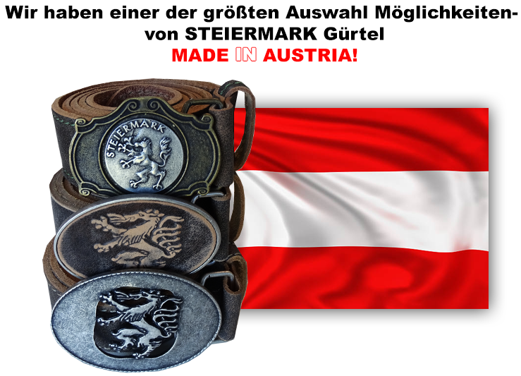 trachten steiermark guertel in exclusiver ausfuehrung